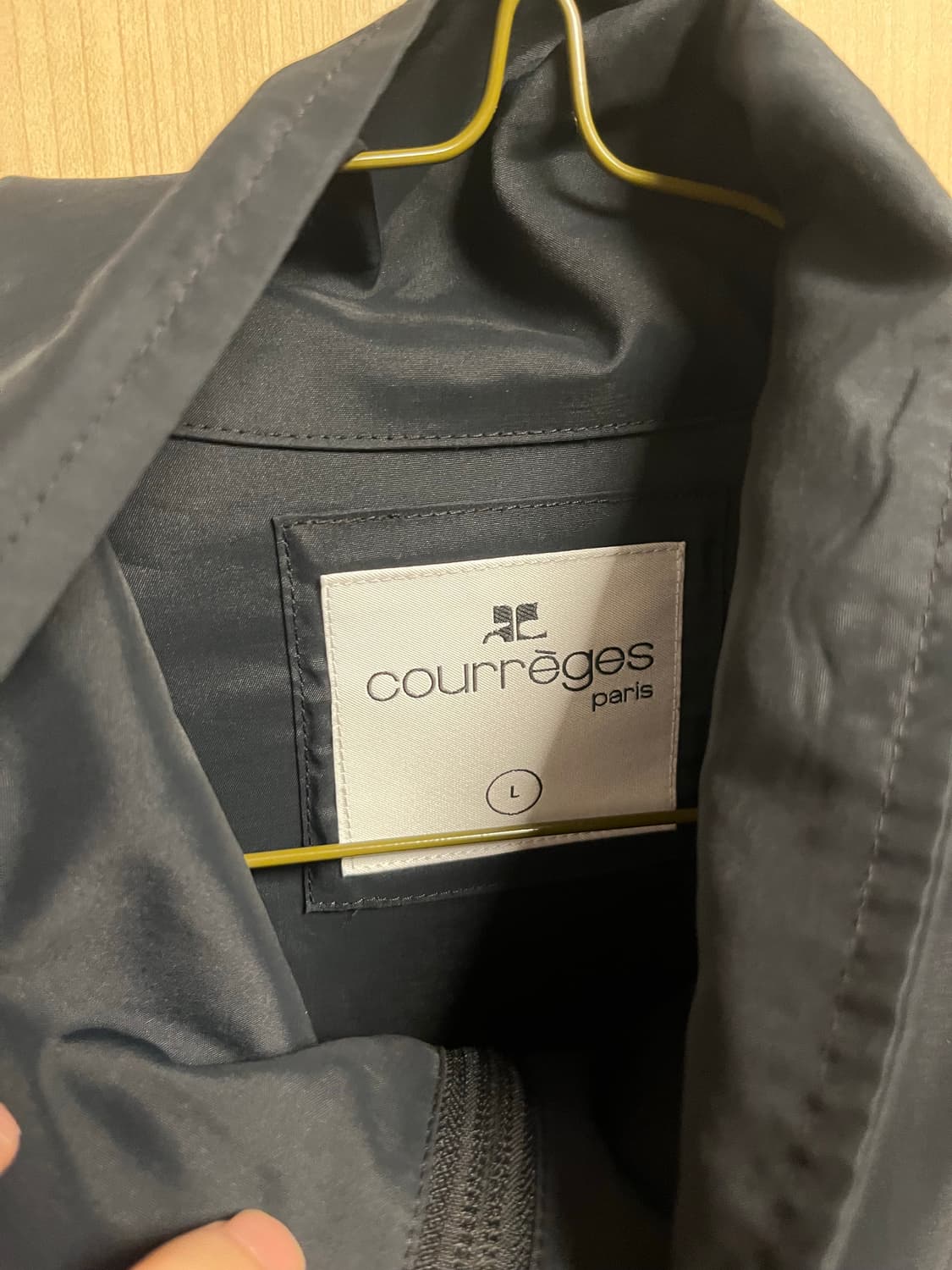 L 꾸레쥬 나일론 트랙자켓 상품이미지4