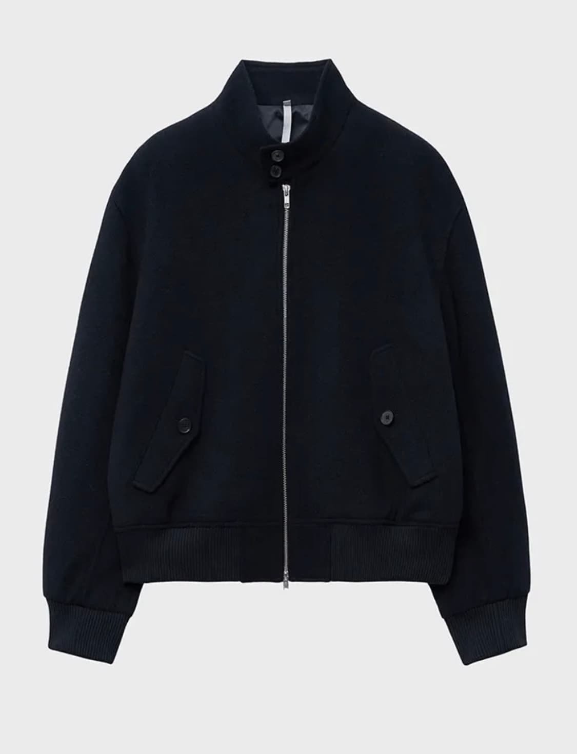 노이어 울 헤링턴 블루종 블랙 상품이미지1