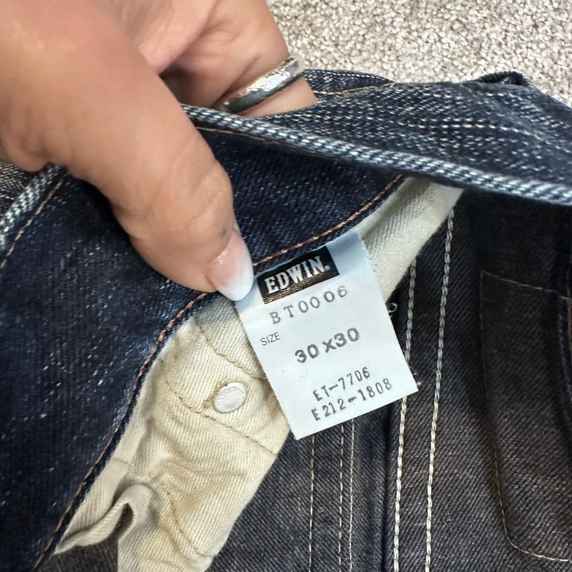 에드윈 블루트립503 부츠컷(30) 상품이미지4