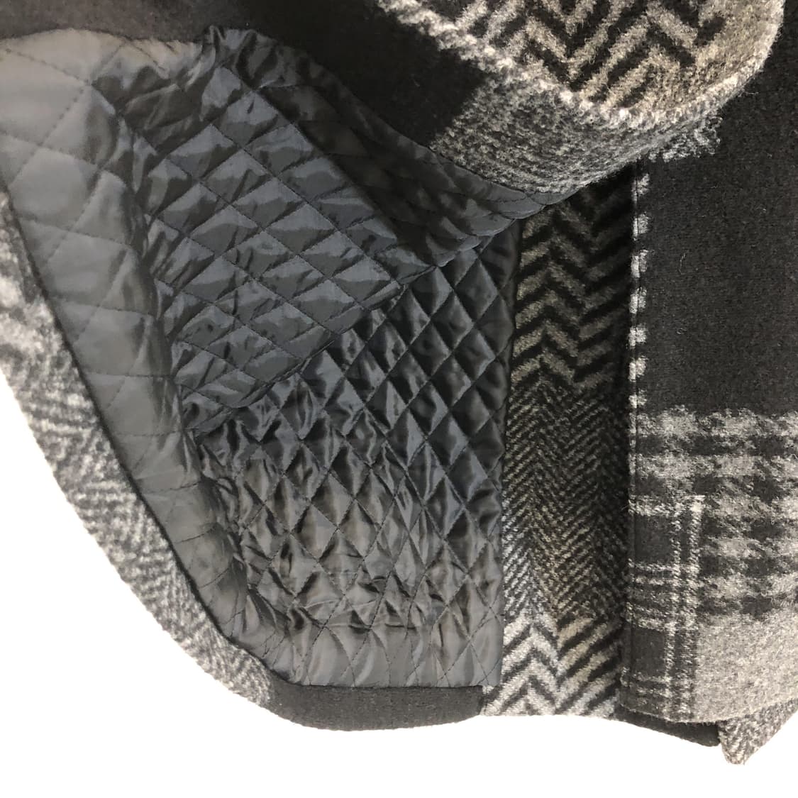 BON 패치워크 이태리 울코트 100  상품이미지5