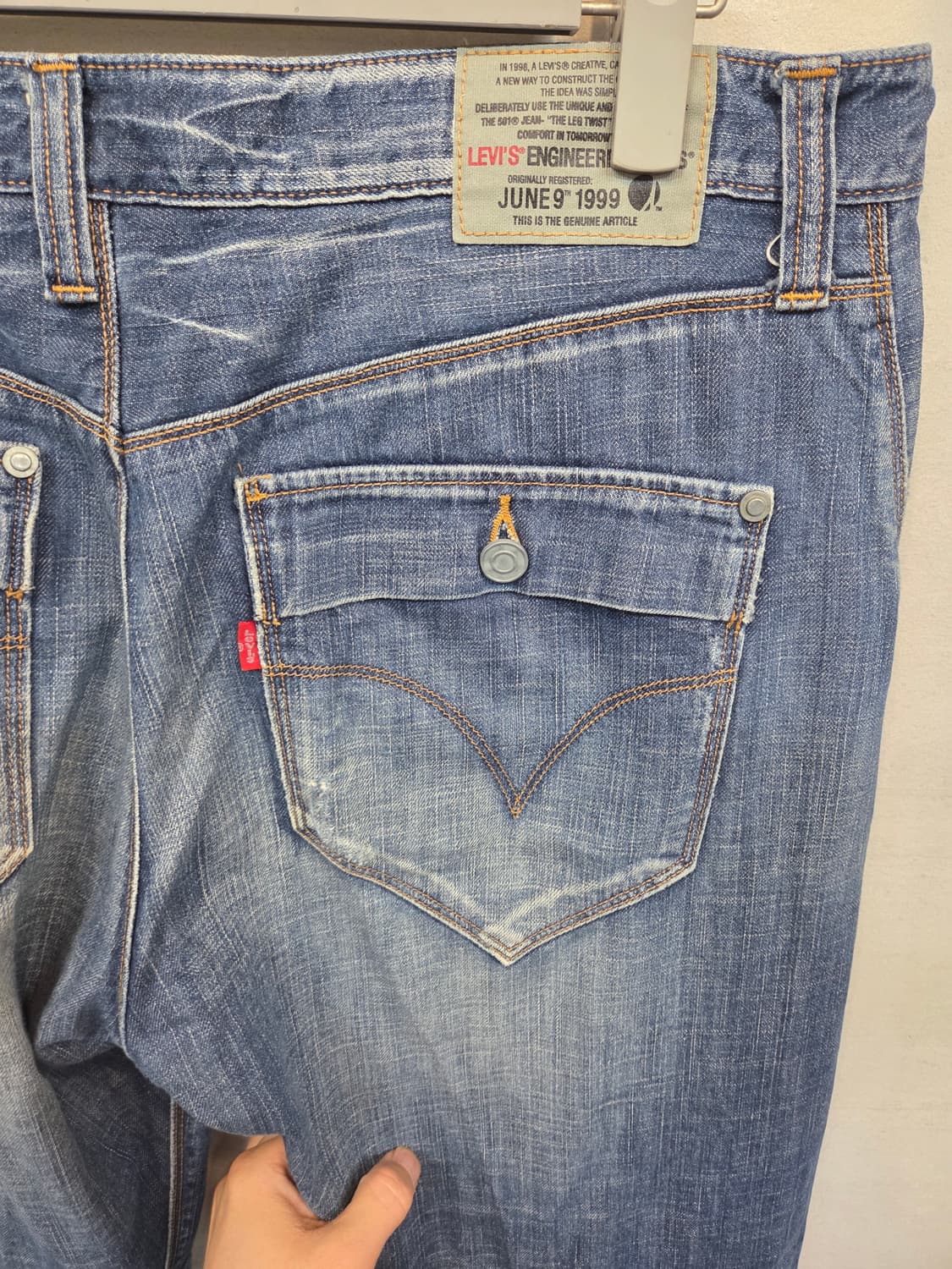 리바이스 빈티지 엔지니어드진 데님팬츠 34 상품이미지3