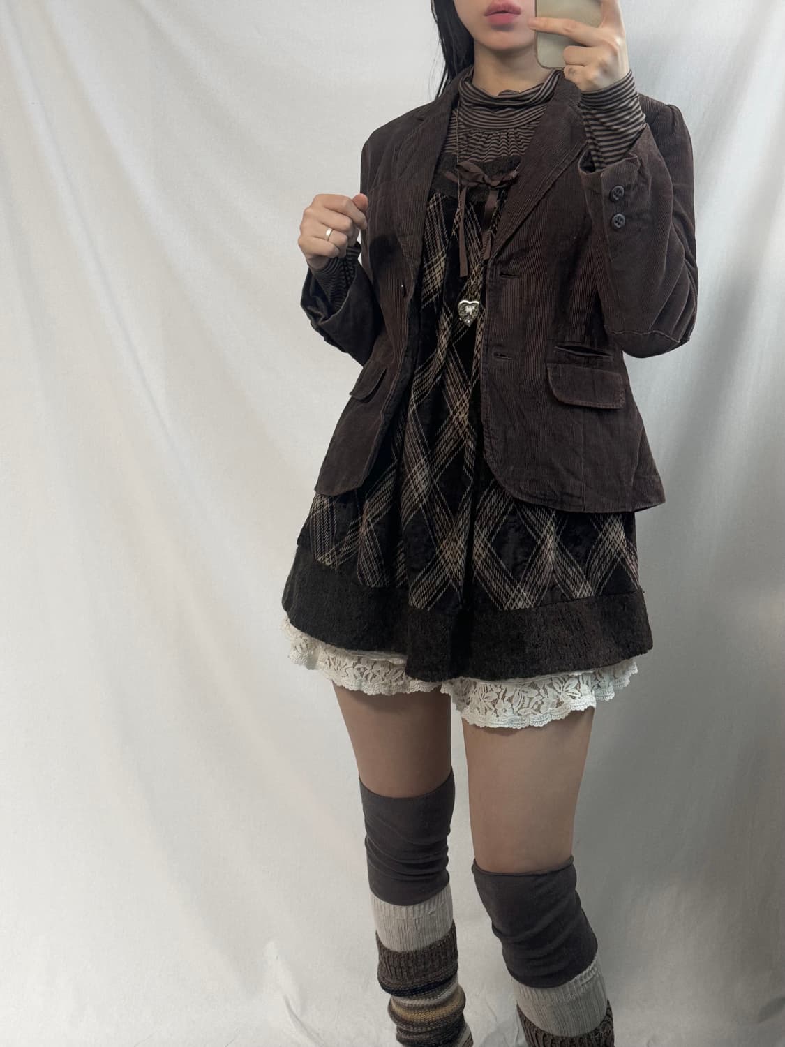 로라애슐리 코듀로이 엘보우 패치 자켓 상품이미지7