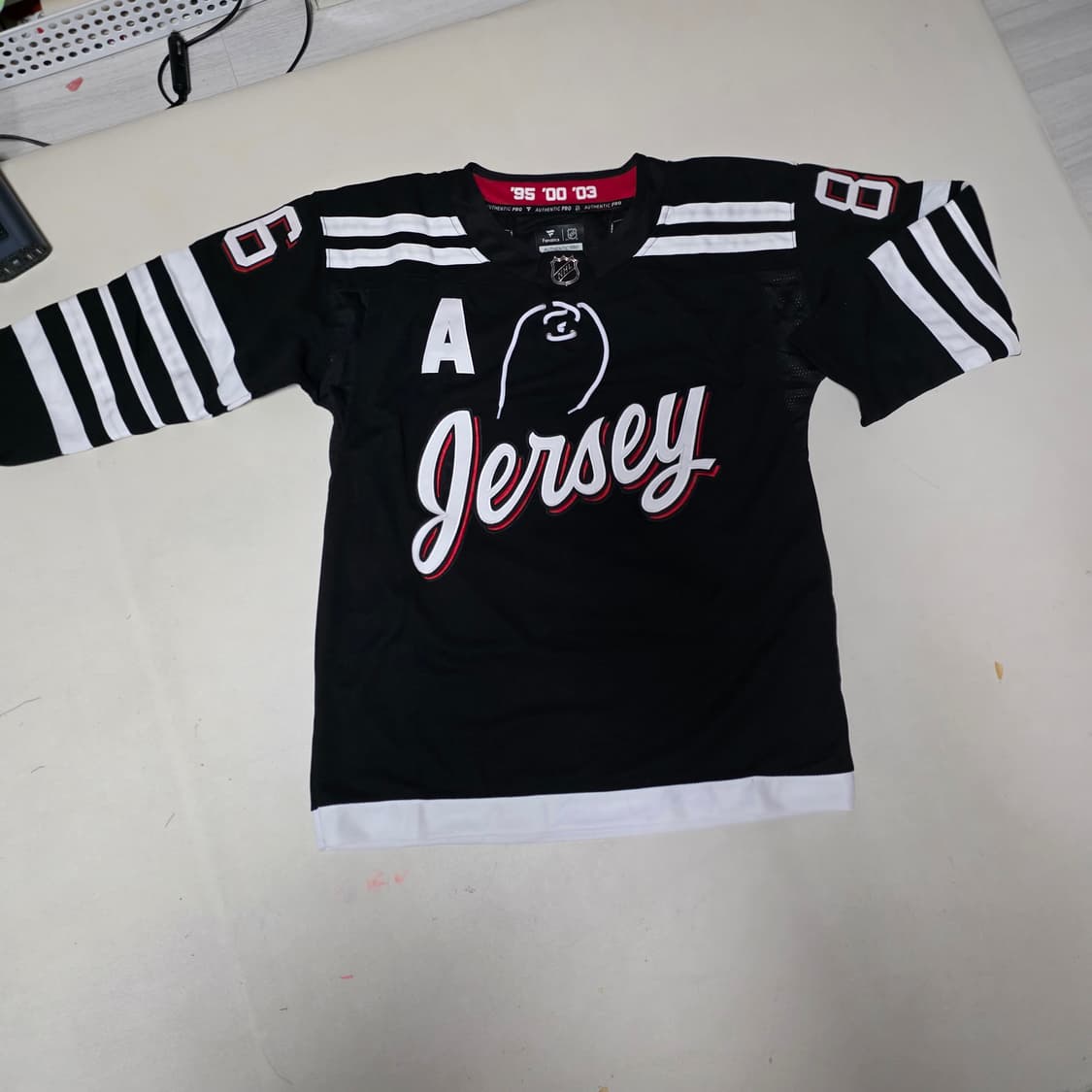 NHL 뉴져지 데블스 아이스하키 져지 상품이미지1
