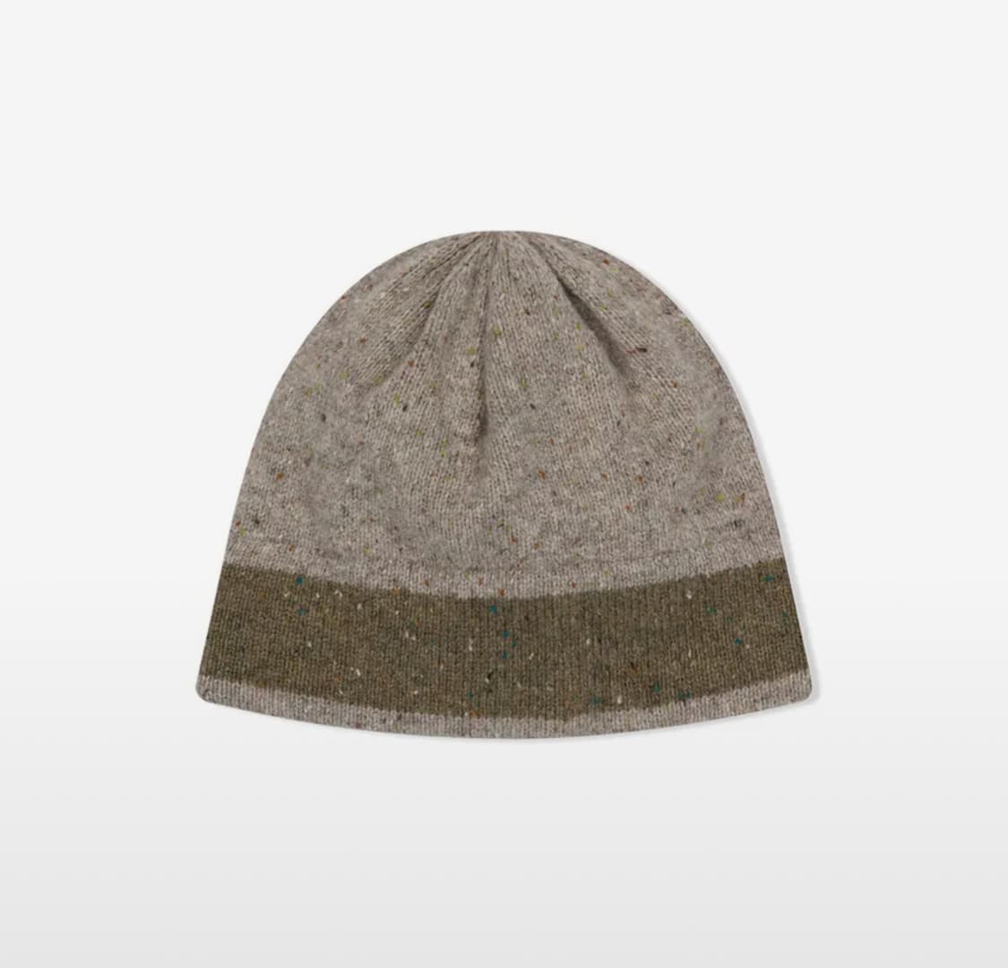 yeseyesee Block Neps Beanie Beige 상품이미지2