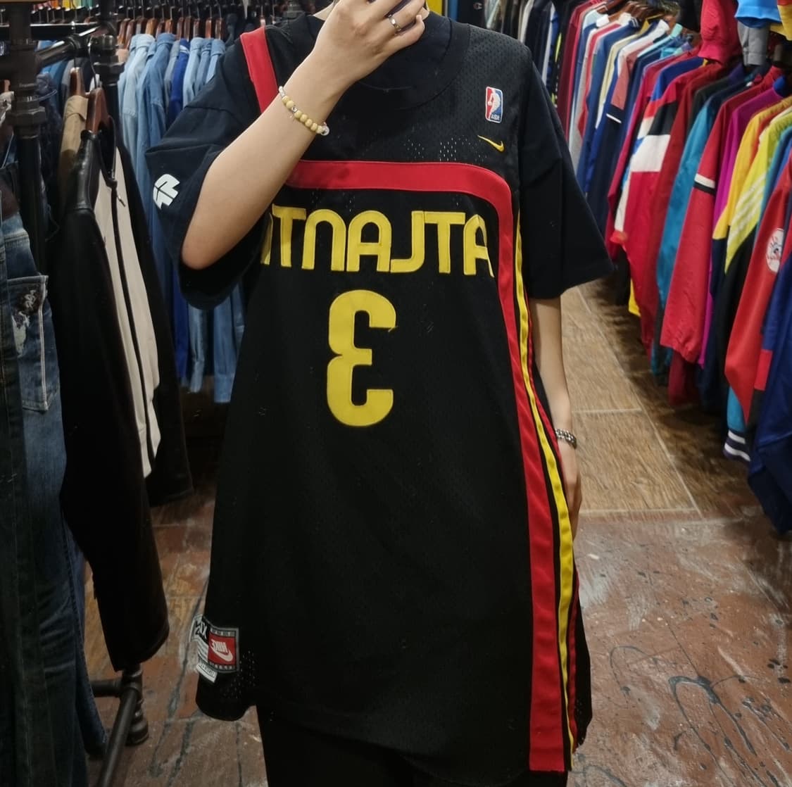 [Hi] NBA 나이키 농구나시 블랙 상품이미지4