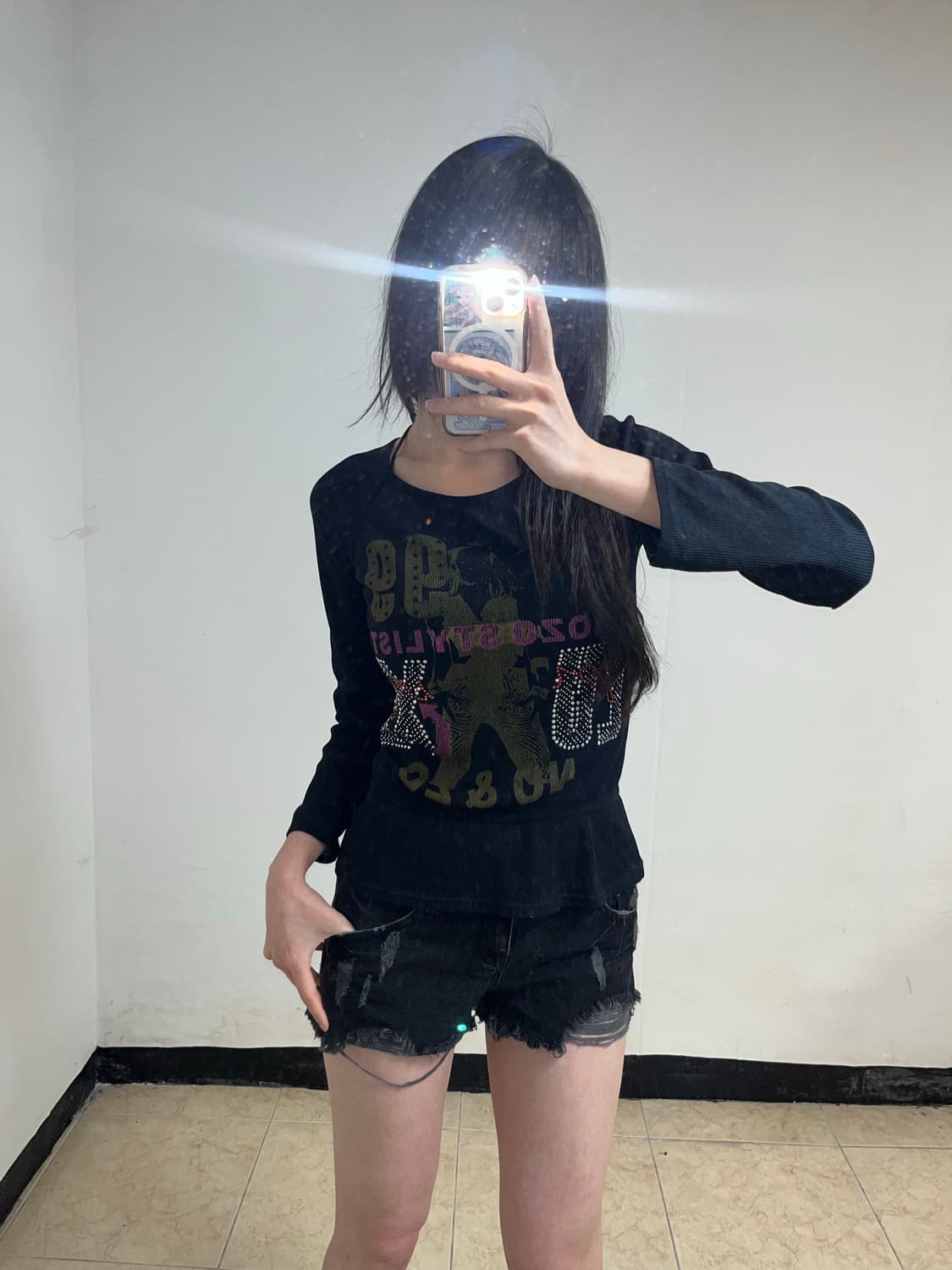 00‘s 디바프린팅 롱슬리브 상품이미지2