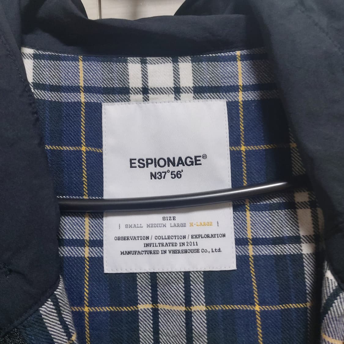 Espionage Harrington Wind Parka XL 상품이미지3
