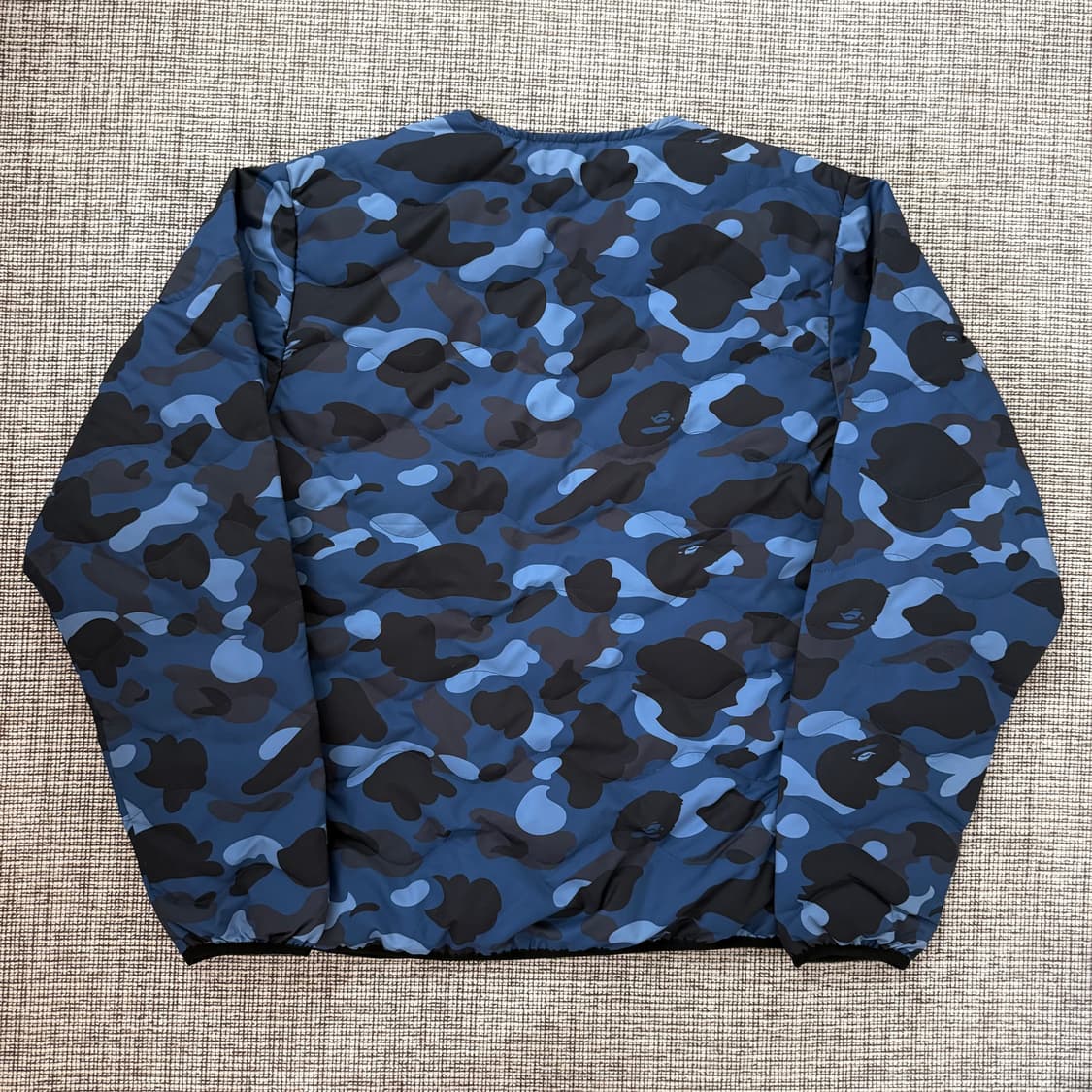 베이프 컬러 카모 라이트웨이트 다운 자켓 상품이미지2