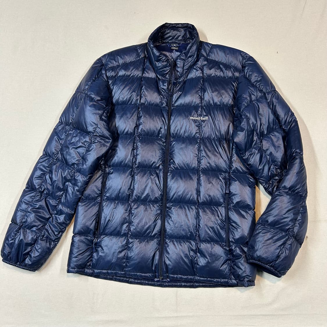 XL) 몽벨 수페리어 구스다운 경량 패딩 자켓 네이비 상품이미지1