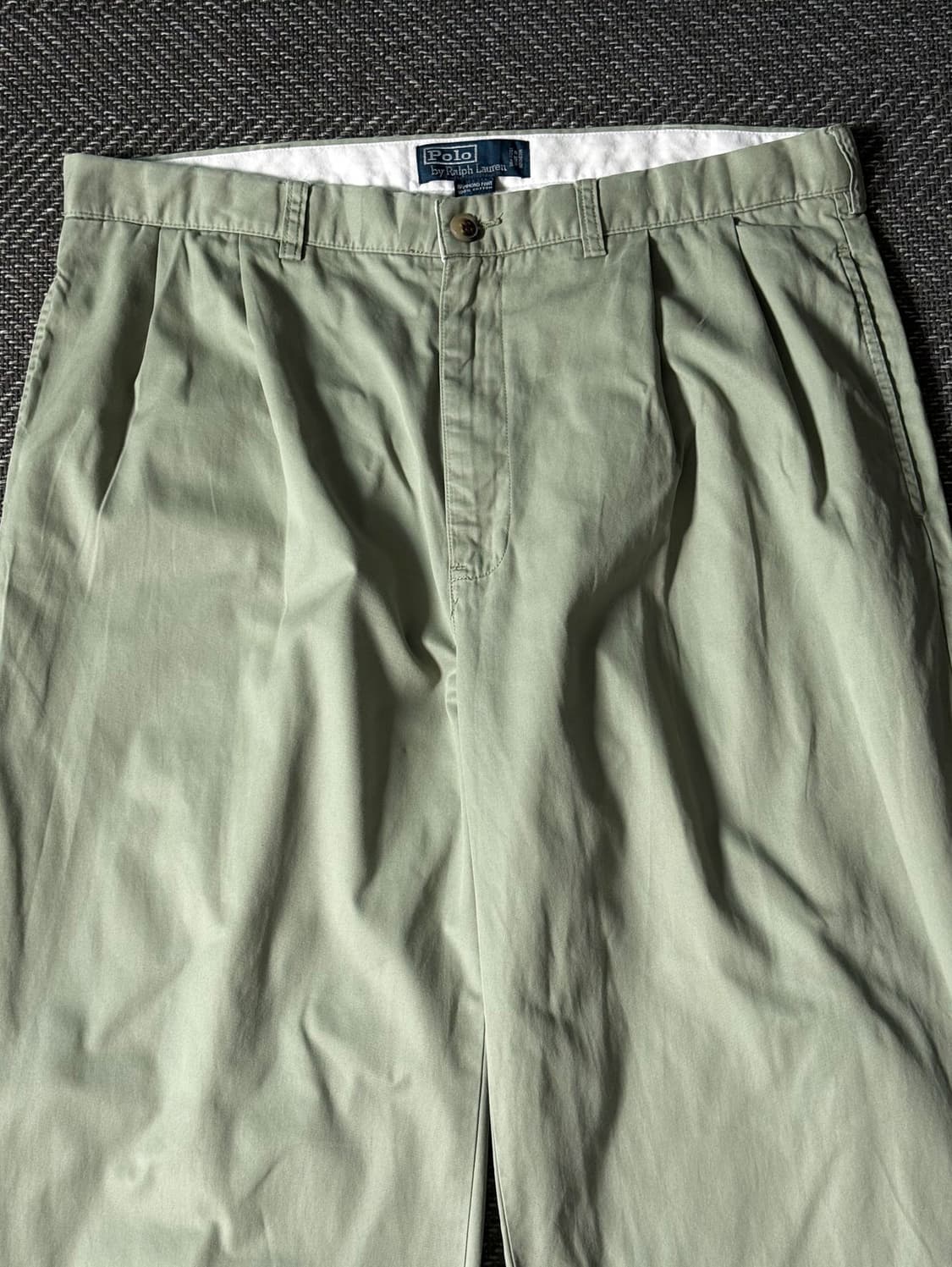 (36) 폴로 랄프로렌 HAMMOND 더블 플리츠 치노 팬츠 상품이미지2