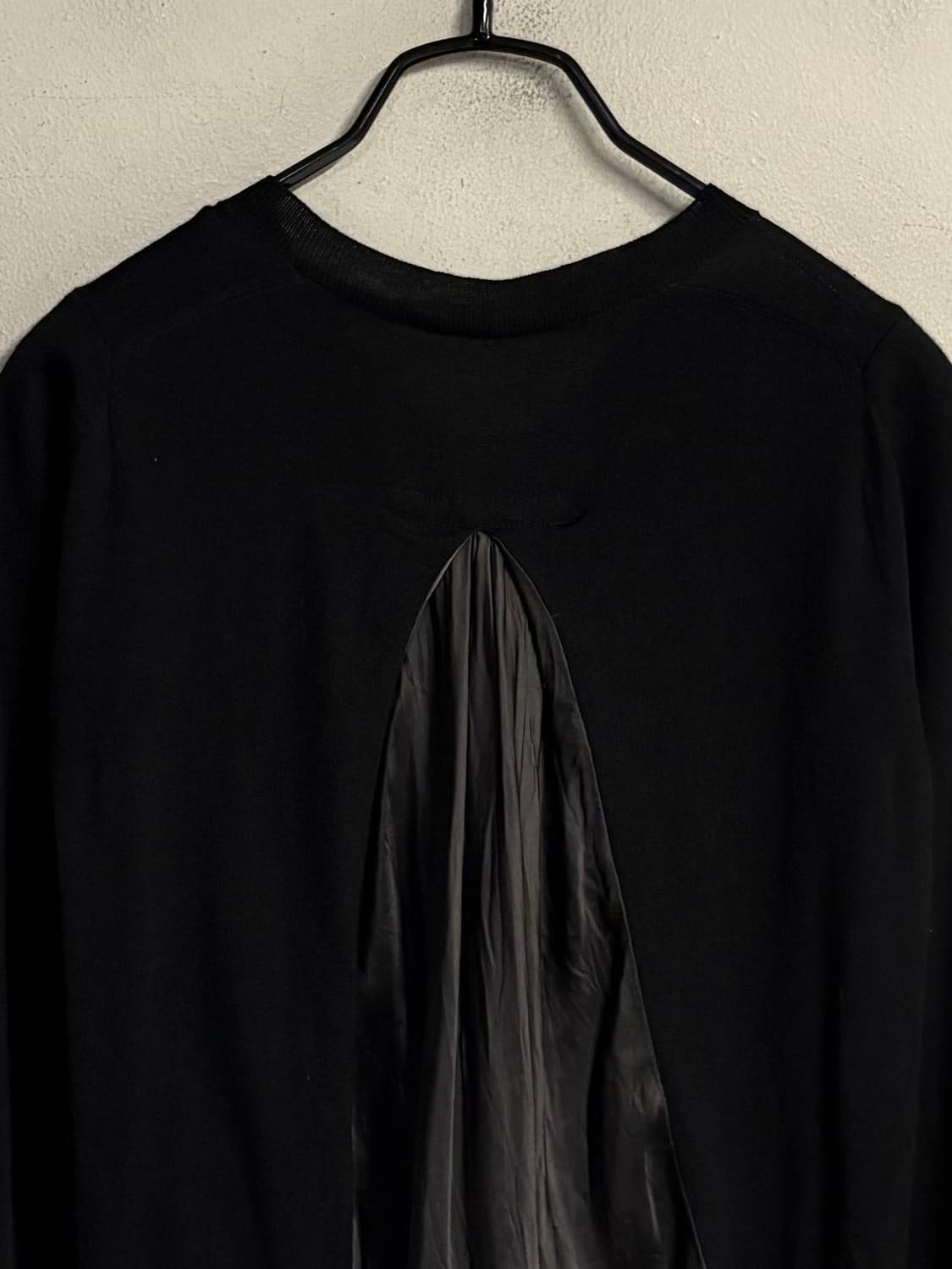 SACAI LUCK back pleats cardigan black 1  상품이미지6