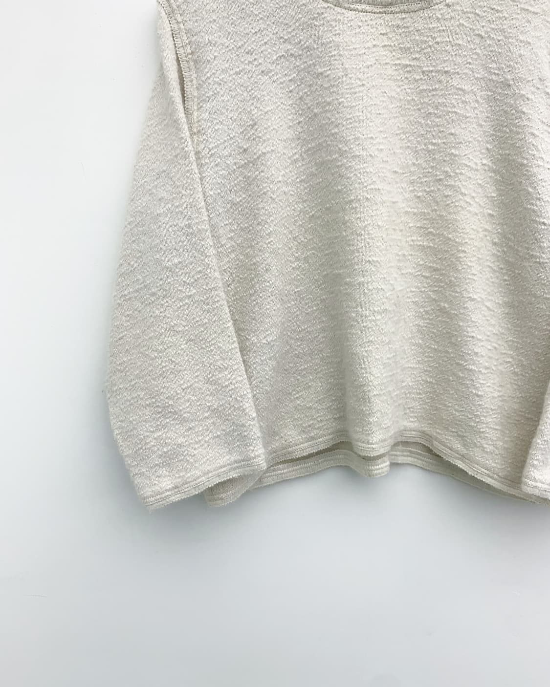 이자벨마랑 알파카 울 아이보리 스웨터 상품이미지4