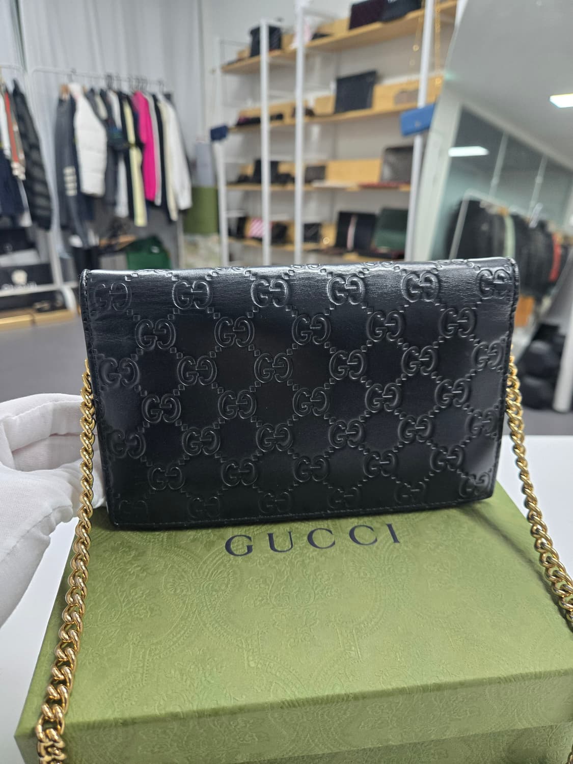 [A급컨디션] 구찌 시그니처 숄더백 상품이미지2