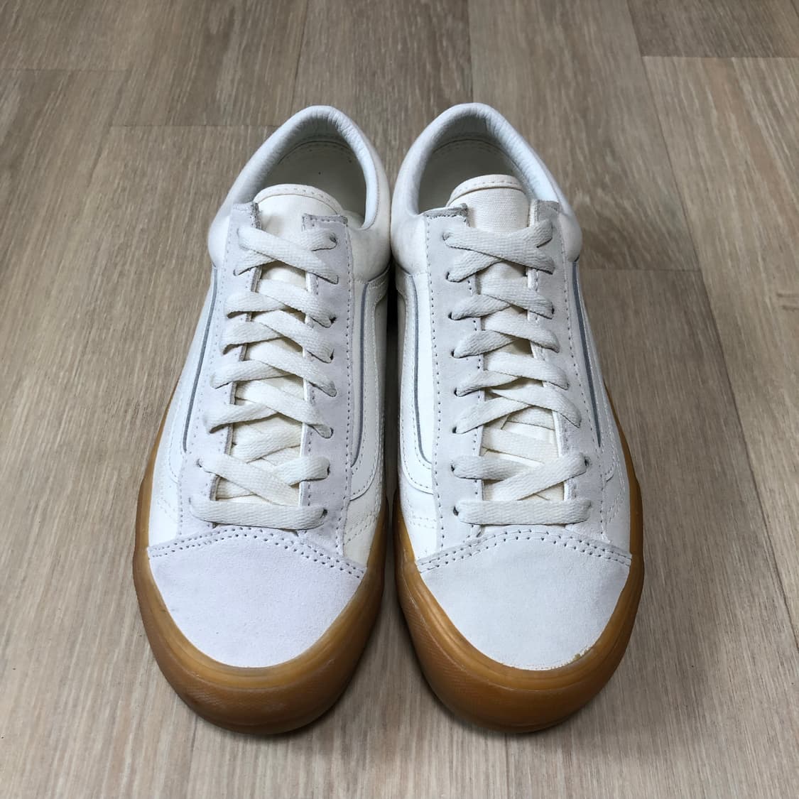 (260) 반스 VANS 스타일36 크림 화이트 검솔  상품이미지10