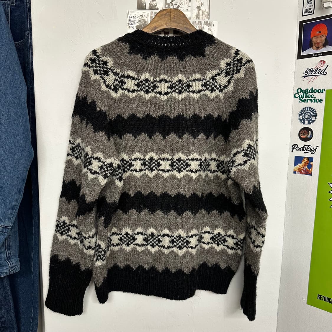 아워레가시 그린란드 V넥 스웨터 상품이미지8