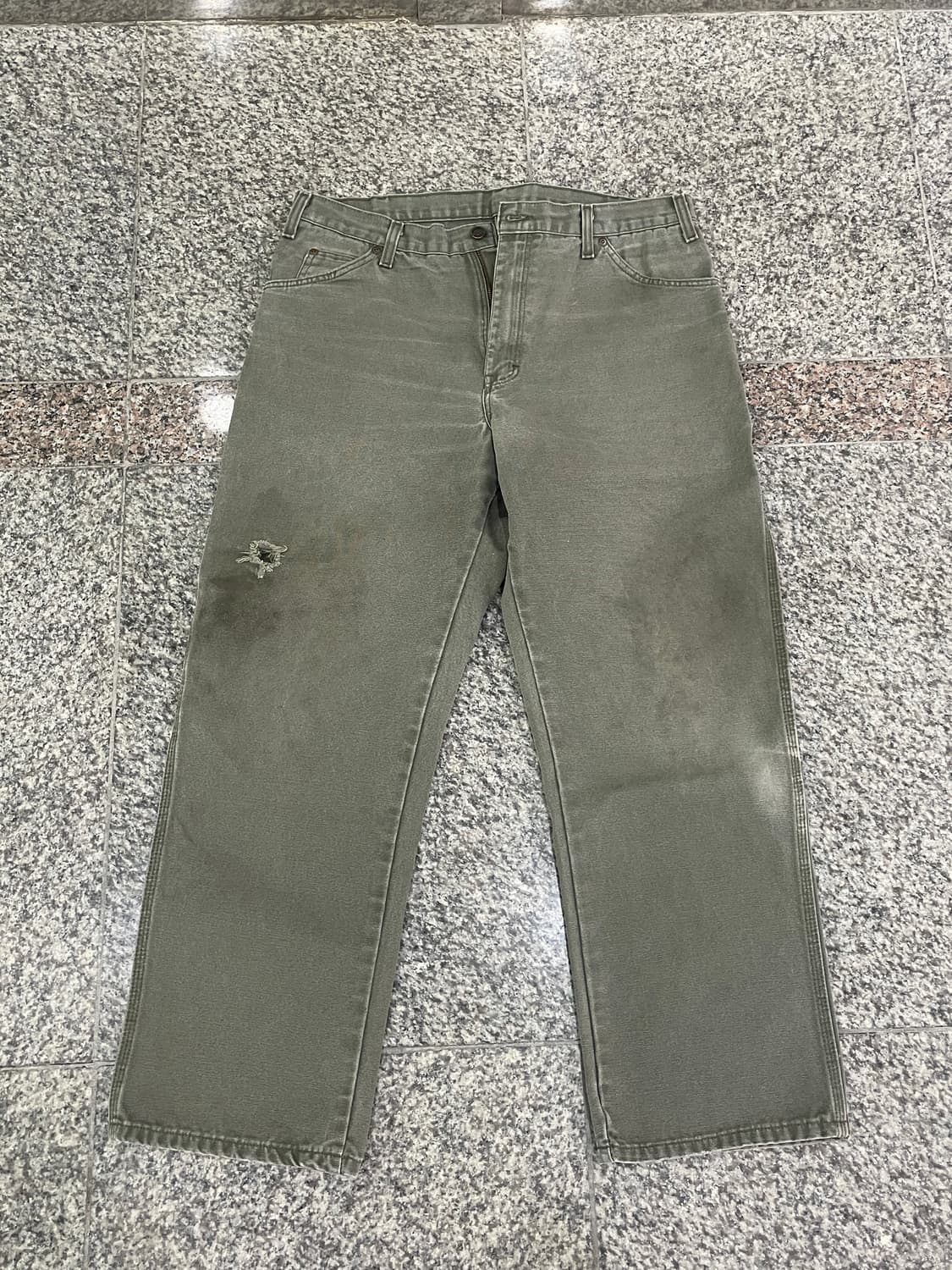 디키즈 1939 카펜터 팬츠 모스그린 상품이미지1