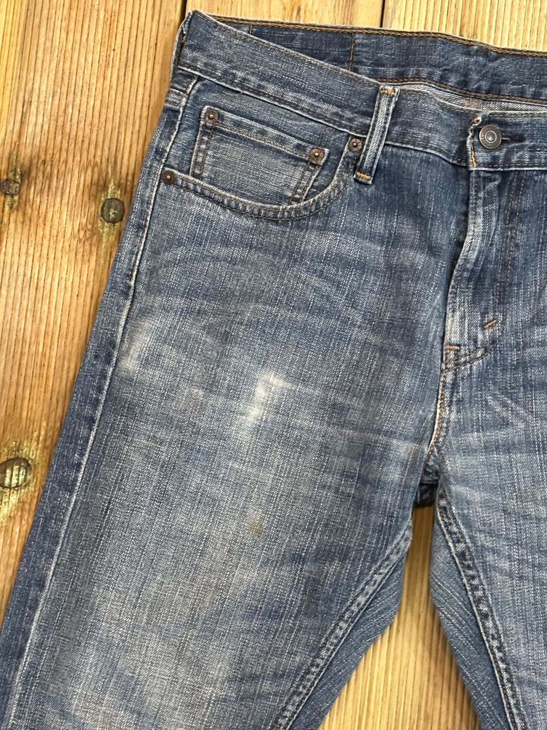 Levi’s 527 로우 부츠컷 데님 팬츠 빈티지 워시 상품이미지7