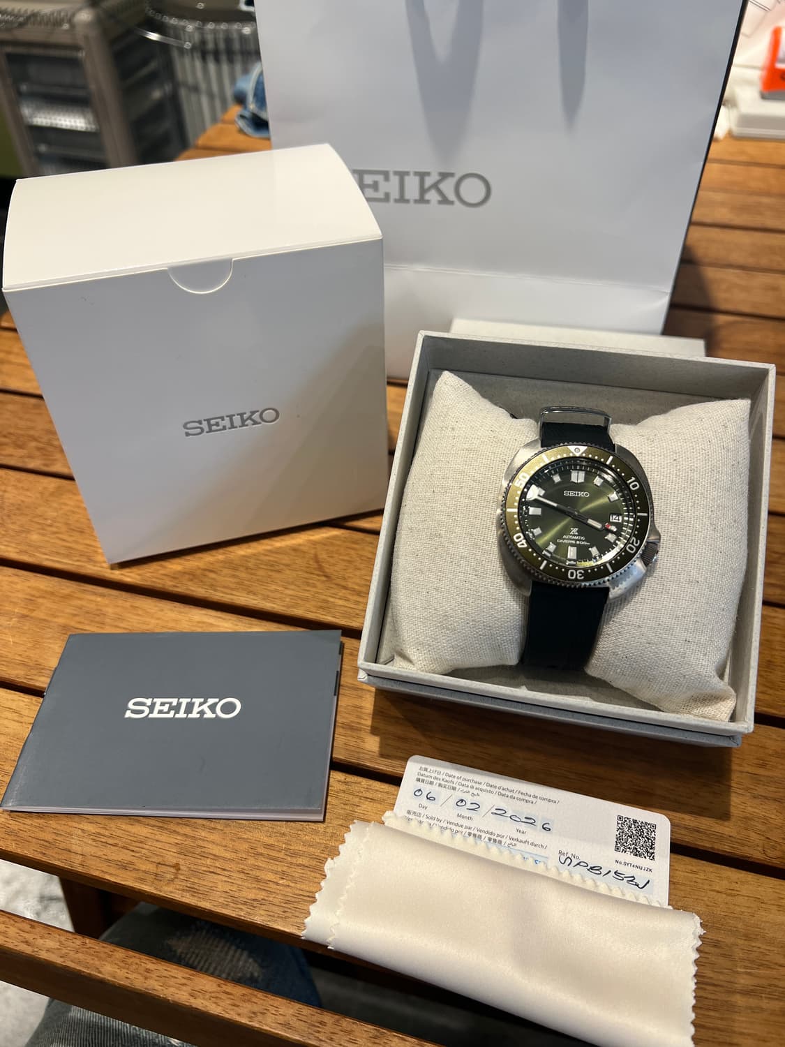 캡틴윌라드 세이코 터틀 spb153 소장용 올해 26년 2월 제품 팔아요 상품이미지3