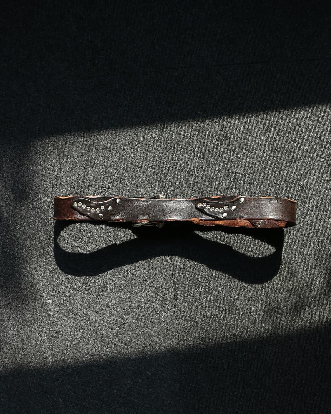 빈티지 스터드 레더 벨트  상품이미지4