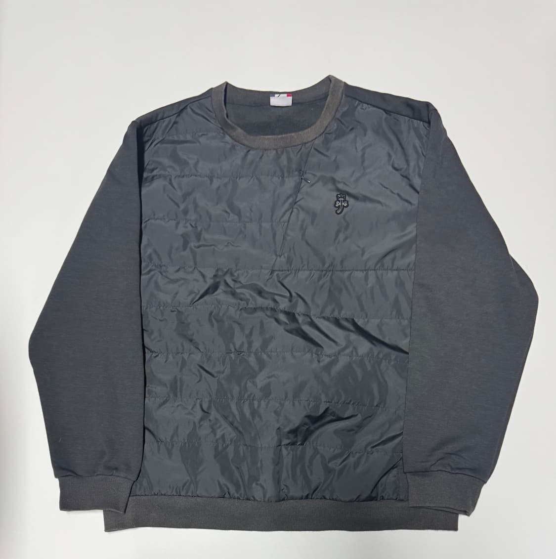 정품!! 까스텔바작 골프 경량 웜업 맨투맨 XL 그레이 상품이미지1