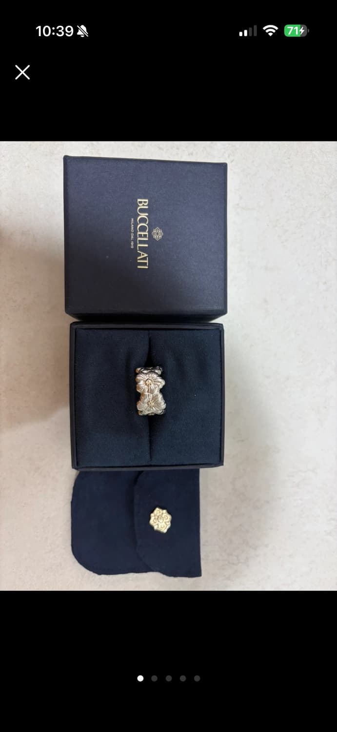 부첼라티 블라썸 베르메이 이터넬레 가데니아 실버 54호 상품이미지1