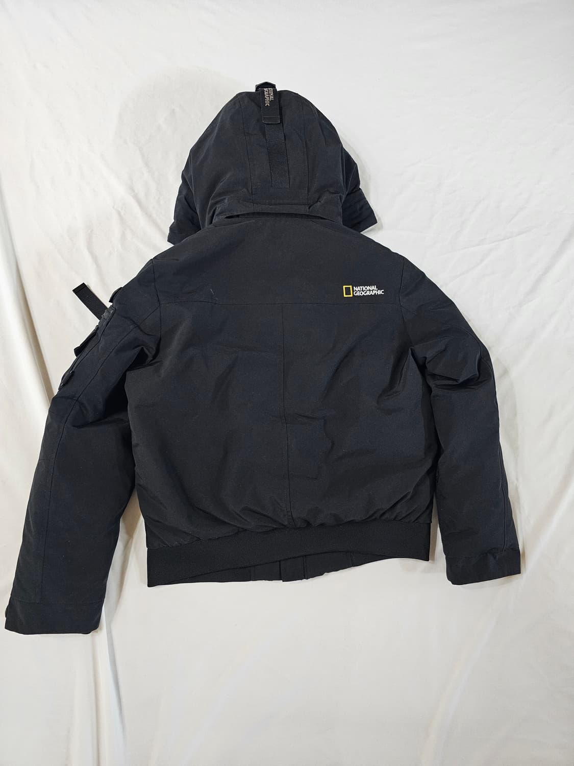 [s,90] 내셔널지오그래픽 여성 타루가 다운 패딩 점퍼 블랙 상품이미지4