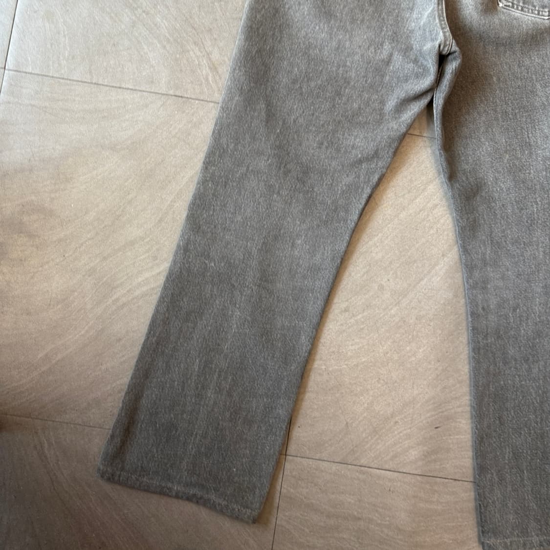 95년 미국 생산 리바이스 517 그레이 청바지  상품이미지8