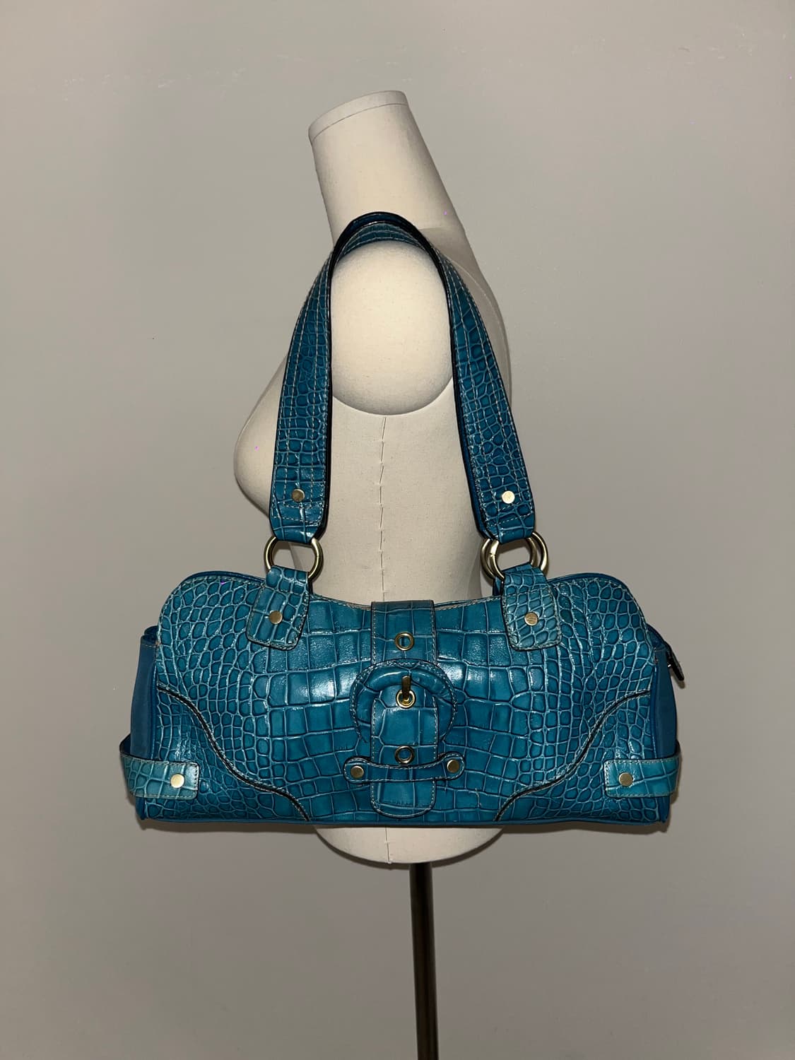 wilsons leather blue shoulder bag 상품이미지3