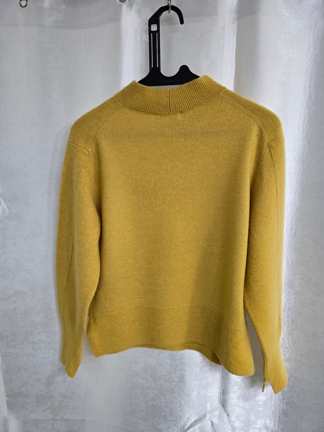 타임 노란색 목넥 니트 스웨터 (1839) 상품이미지2