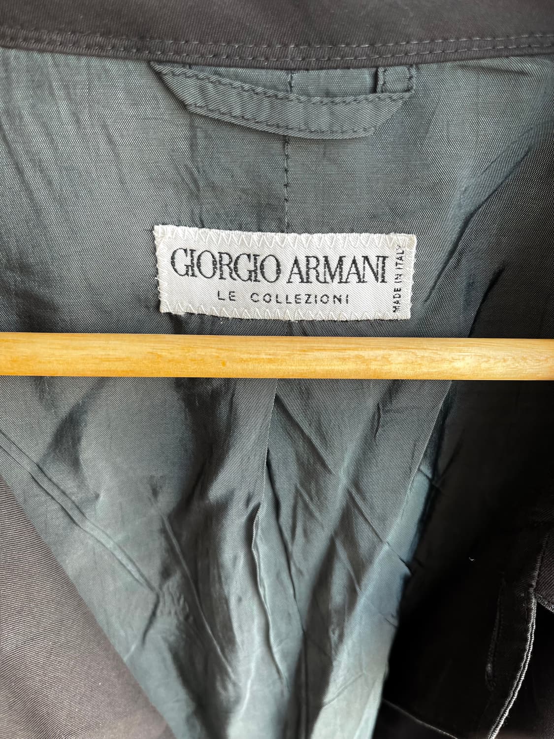 빈티지 아르마니 롱 코트 상품이미지5