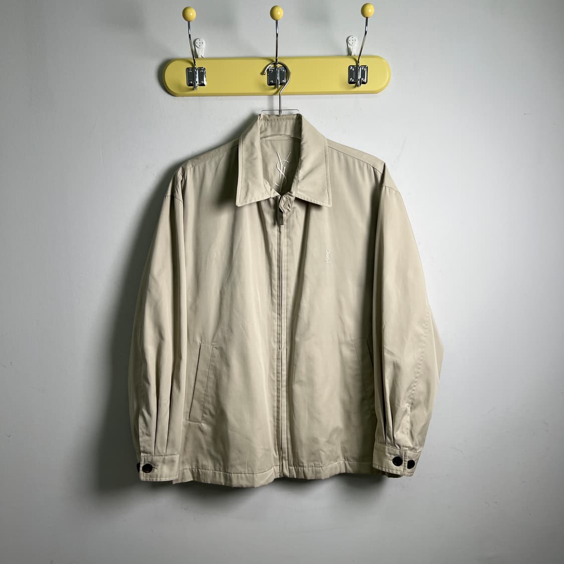 YSL 입생로랑 베이지 해링턴 자켓 95 상품이미지1