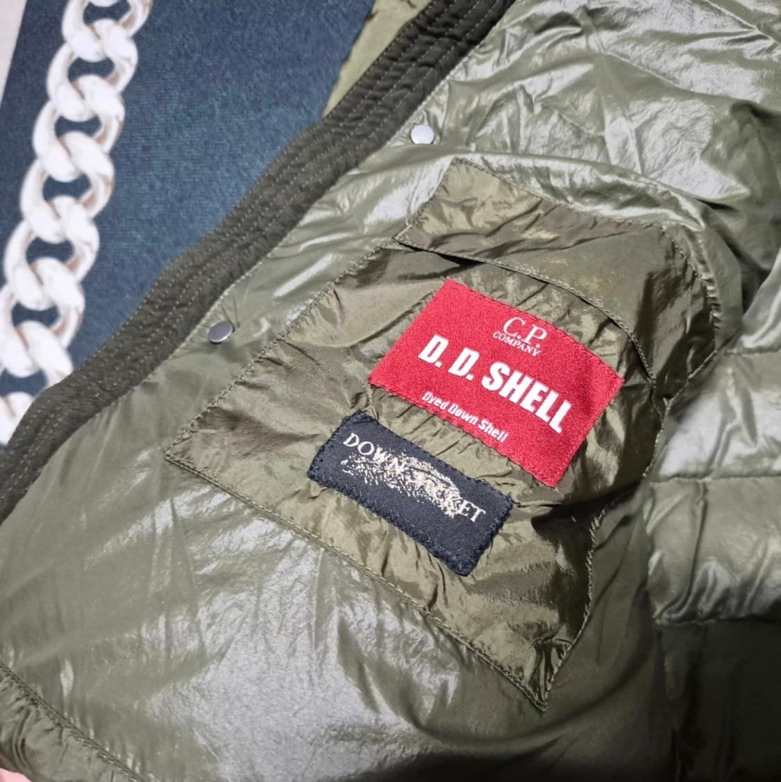 (희귀)CP컴퍼니 15F/W 디디쉘 DD쉘 고글 다운 패딩 L 정품 상품이미지4