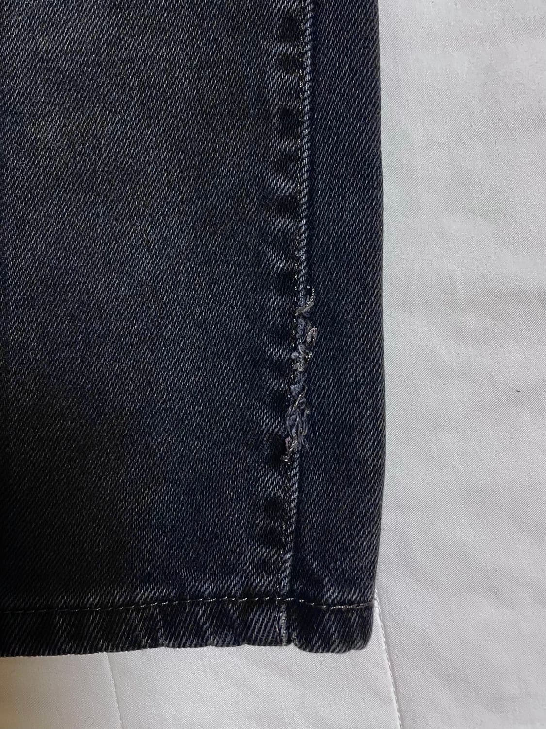 리바이스 517 블랙데님 부츠컷 벨바텀 상품이미지8