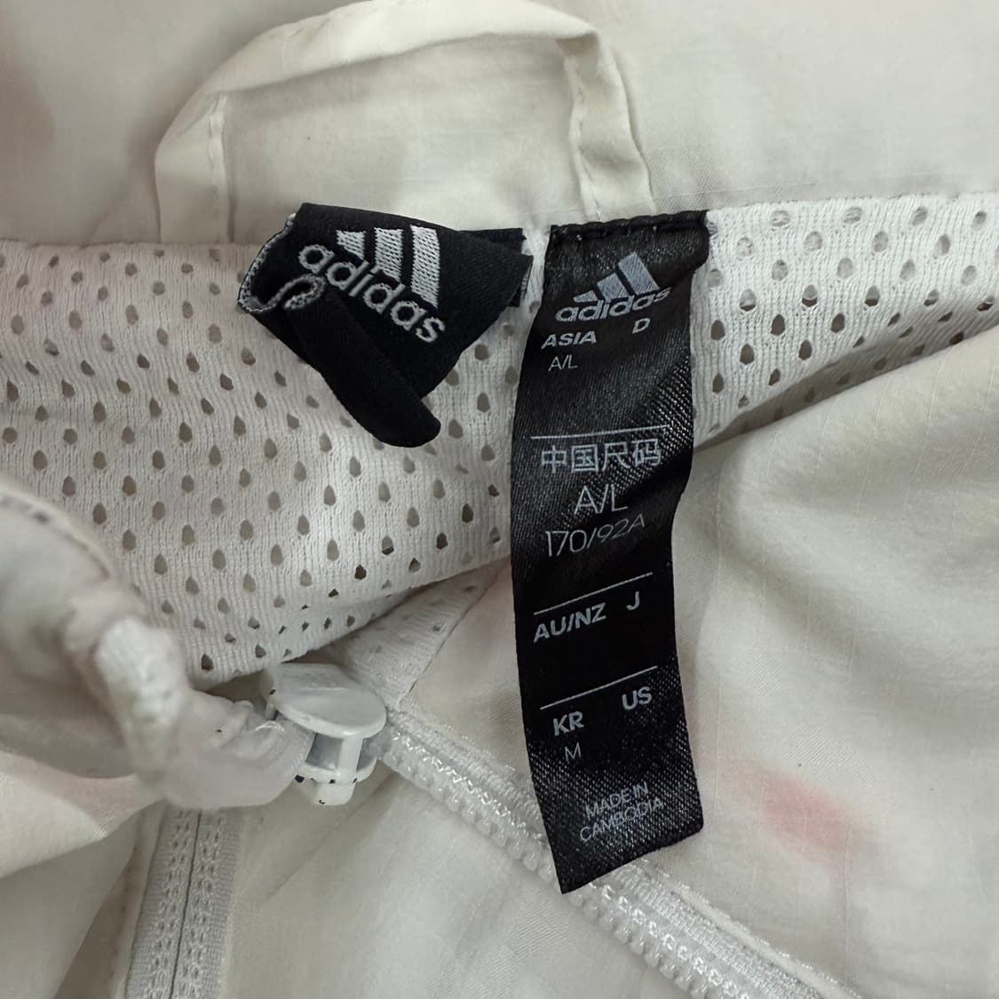 [정품/M] 아디다스 바람막이 자켓 b10 상품이미지5