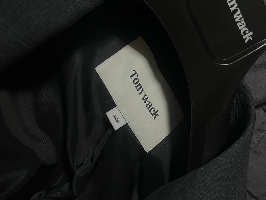 토니웩(tonywack) 시그니처 차콜 블레이저 S 상품이미지4
