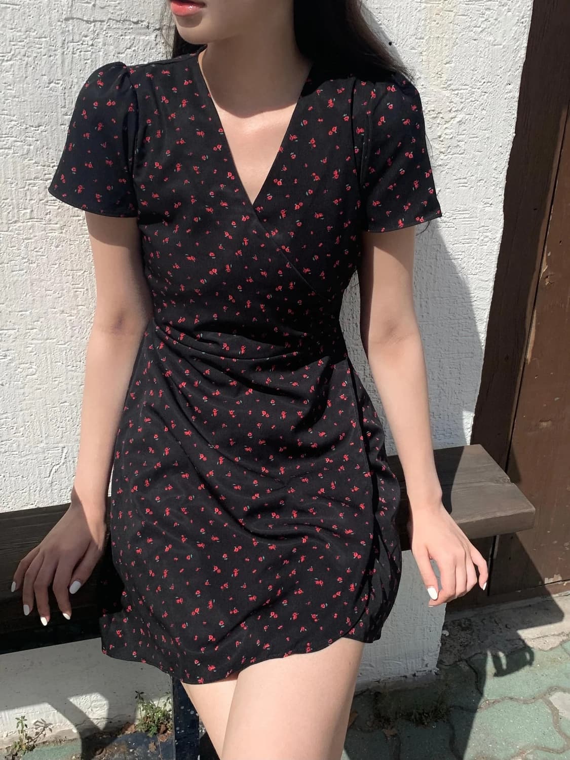 제니오 zaenio 루비 미니 원피스 (블랙, s) 상품이미지7