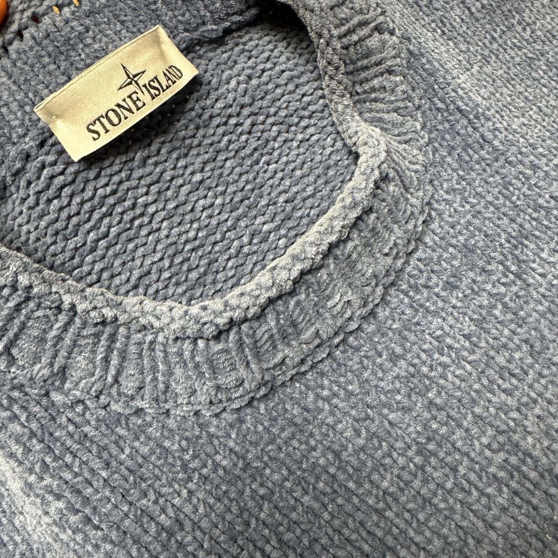 [백화점판 / 신형] 스톤아일랜드 코튼 셔닐 니트 상품이미지3