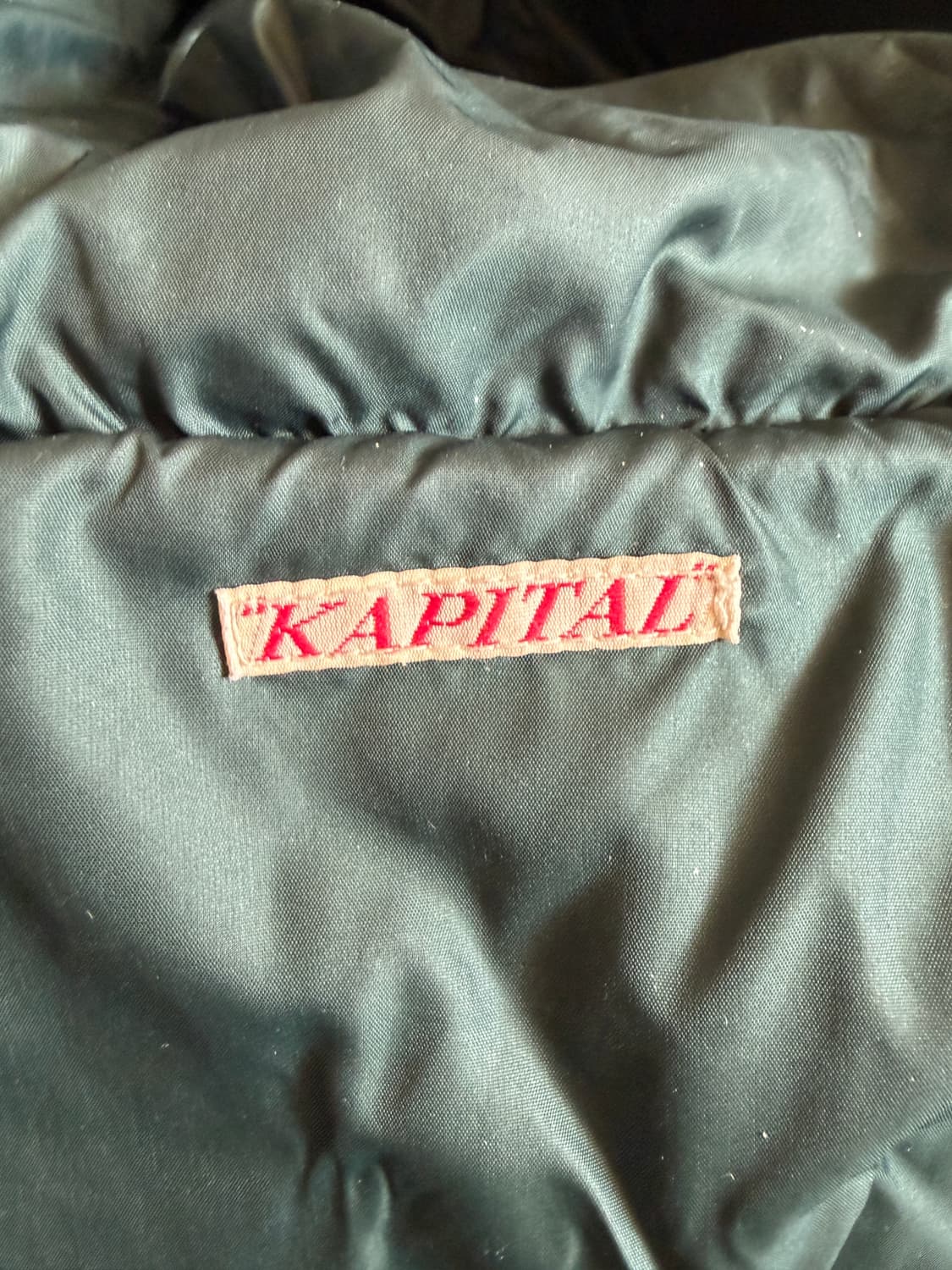 캐피탈 프린지 패딩 상품이미지7