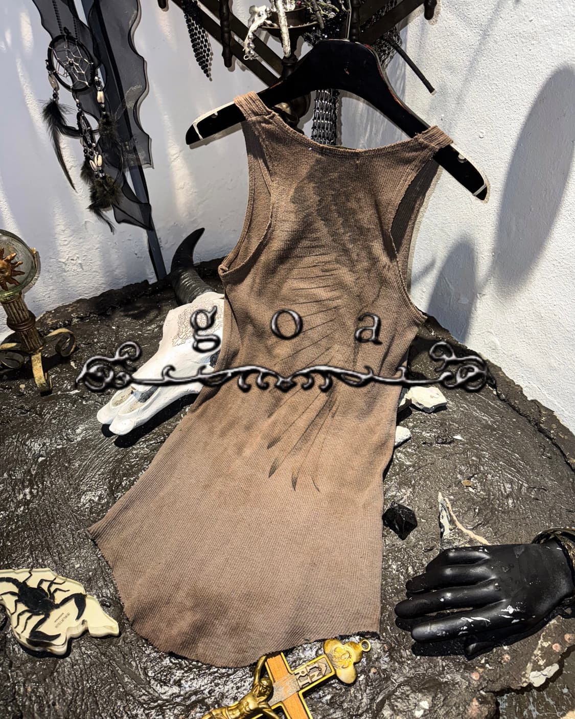 g.o.a – Distressed Tank Top 상품이미지1