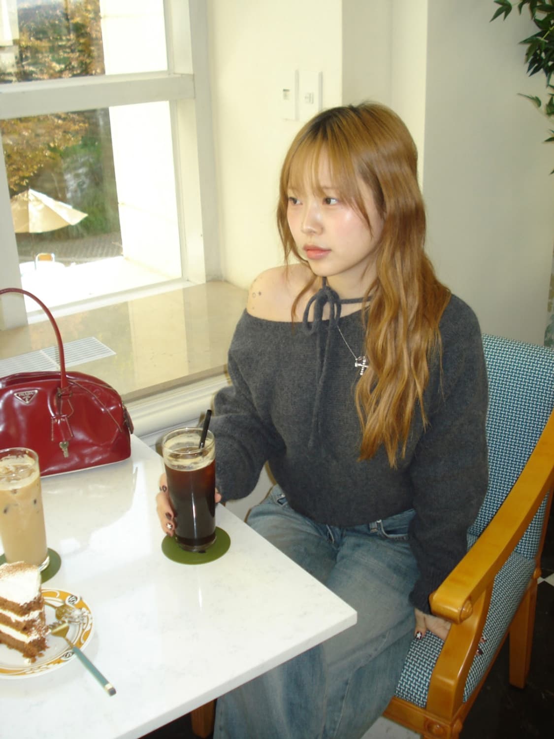 아워캐비넷 언발 니트 상품이미지1