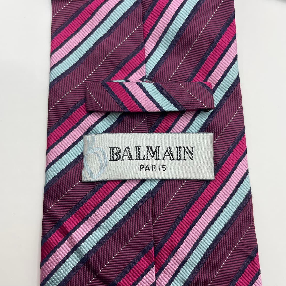 614) (BALMAIN) 발망 패턴 넥타이 상품이미지5