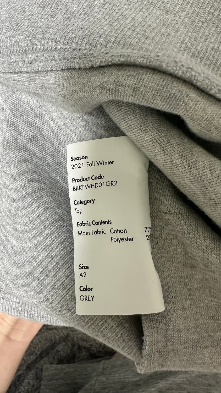 메종키츠네X아더에러 메디테이션 폭스 후드티 상품이미지5