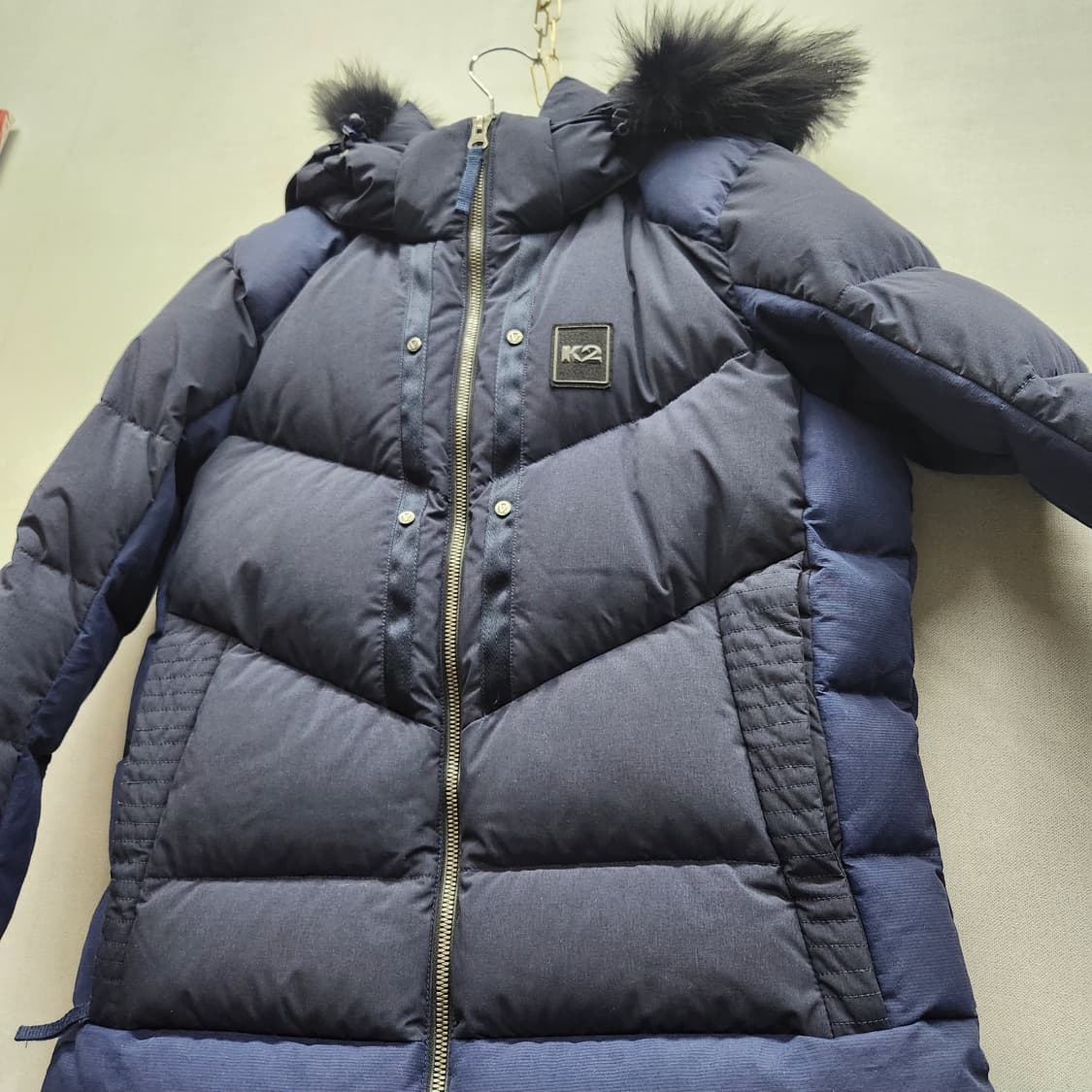 K2 800 후드털 구스다운 패딩 95(M) 상품이미지4