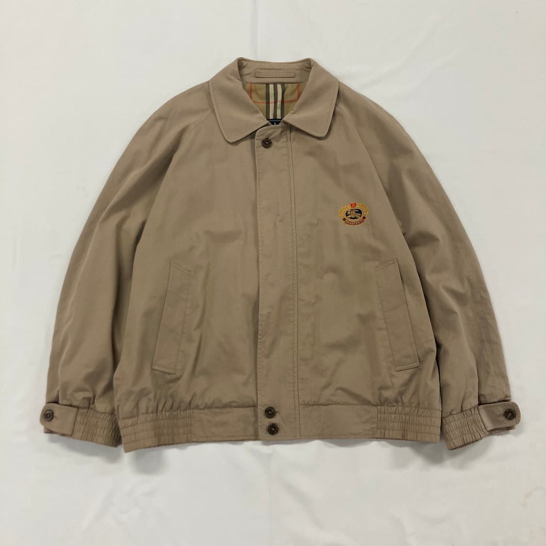90s버버리 크레스트 스윙자켓 상품이미지1
