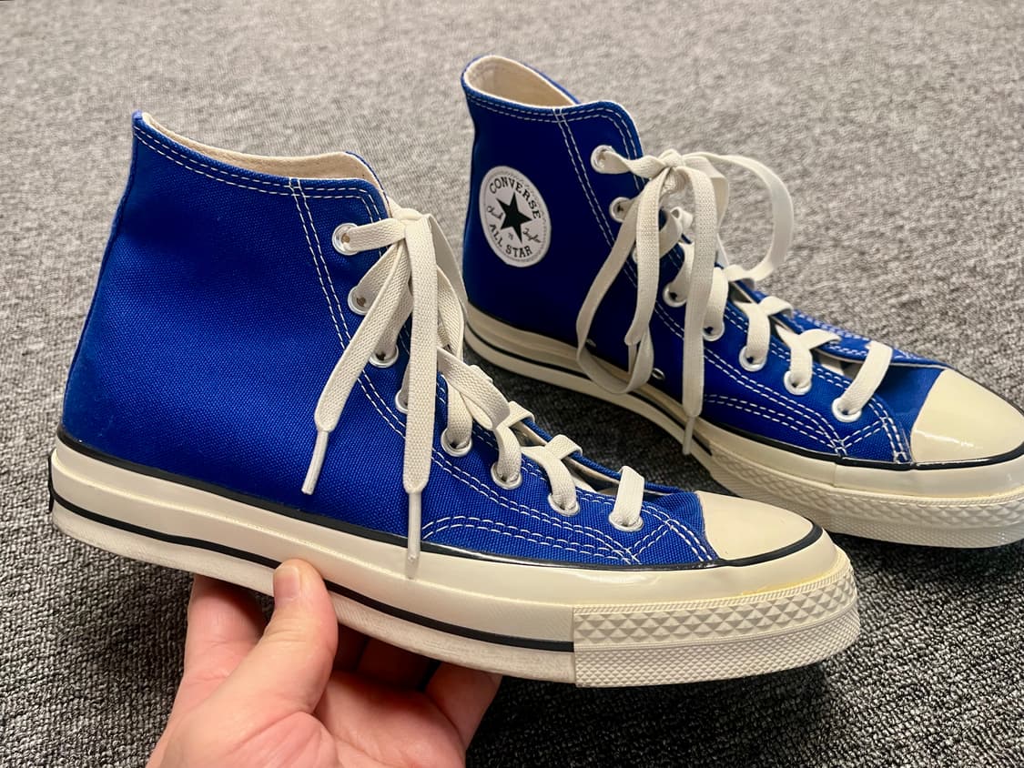 [260] 컨버스 척테일러 70s 하이 블루  상품이미지4