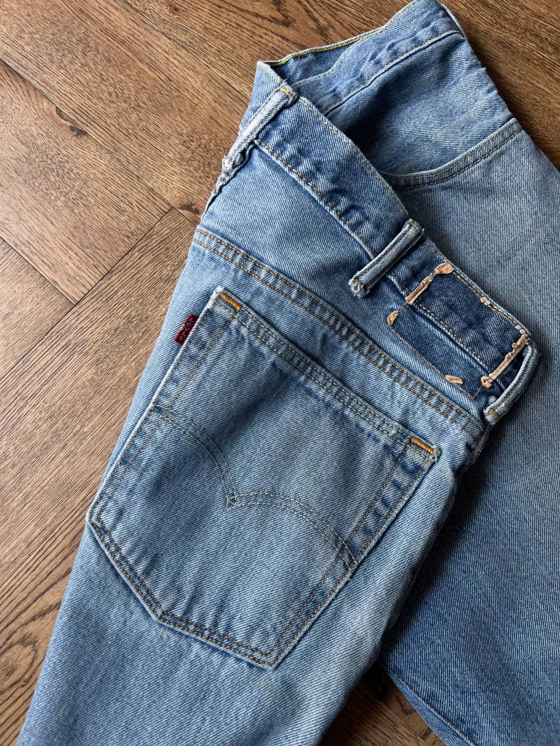 [38]리바이스 517 빈티지 페인팅 플레어진 F16 상품이미지7