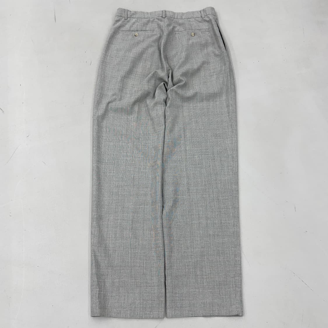 폴로 핀턱 체크 치노팬츠 상품이미지3