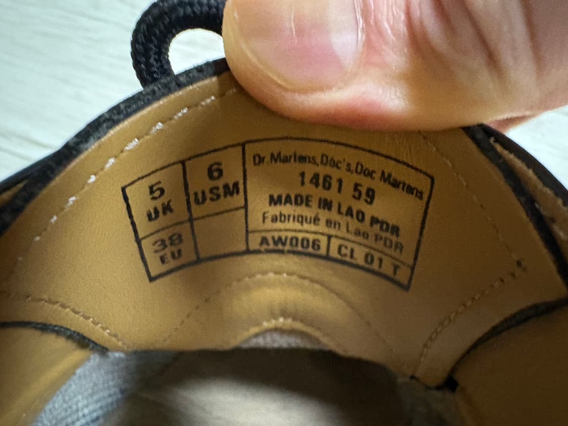 닥터마틴 1461 3홀 스무스 240 상품이미지7