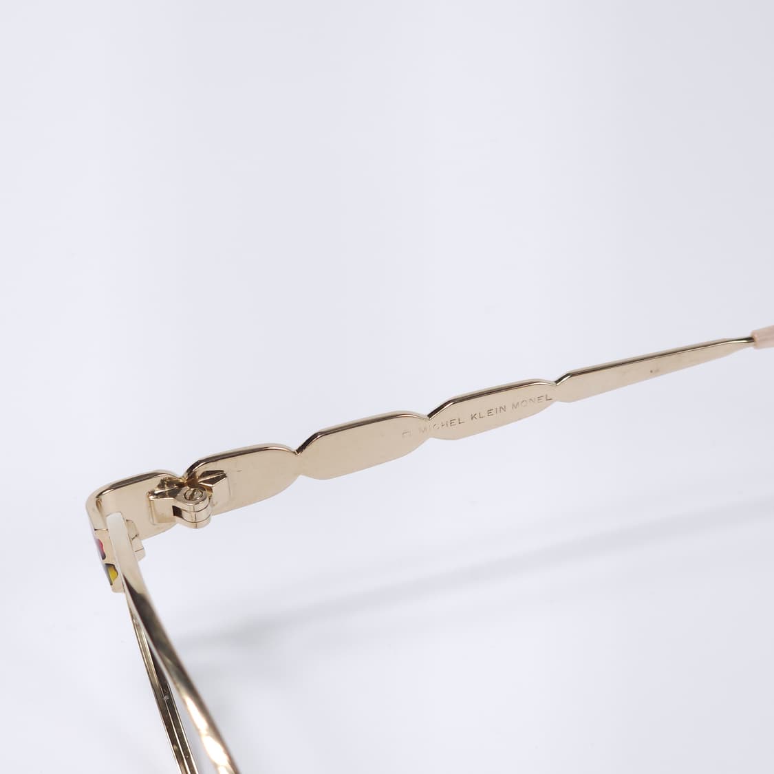 21K 도금 90년도 빈티지 오벌형 안경 상품이미지5