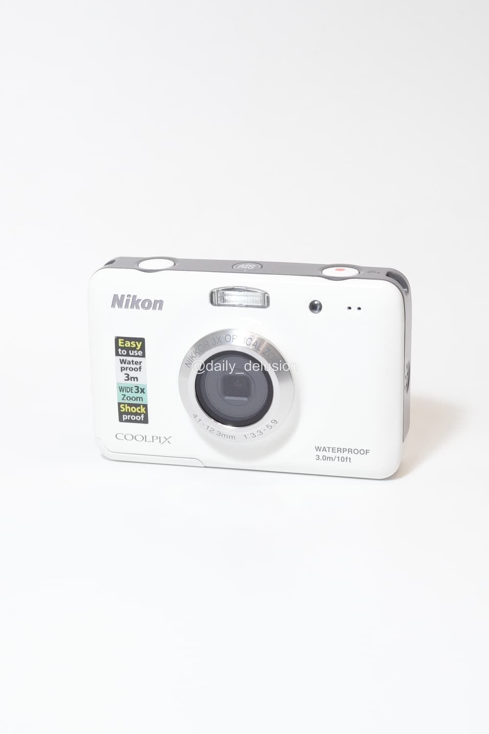 니콘 쿨픽스 S30 (White)  상품이미지1